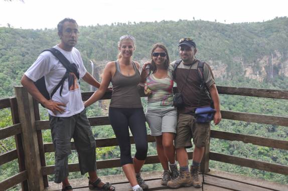 Com o Pablo e a Andrea no Parque Nacional de Ubajara - CE